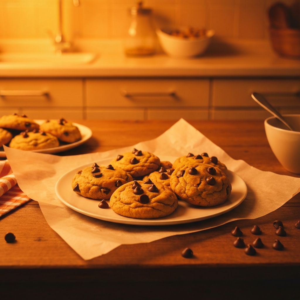 Dýňové cookies