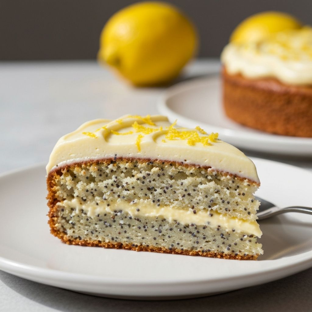 Rychlý makovec s citrónovým krémem